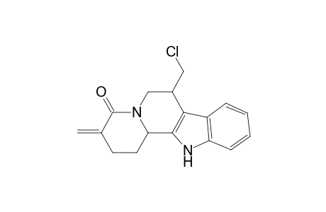 17,18-Dinorcorynan-21-one, 16-chloro-19,20-didehydro-, (3.beta.)-(.+-.)-