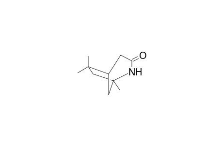 1,6,6-Trimethyl-2-aza-bicyclo-[3.2.1]-octan-3-one