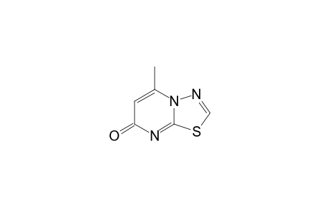 5-METHYL-7H-1,3,4-THIADIAZOLO-[3,2-A]-PYRIMIDIN-7-ONE