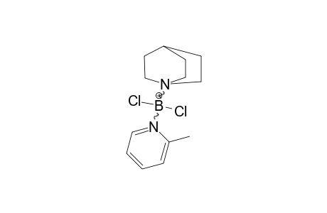 2-METHYLPYRIDINE-QUINUCLIDINE-DICHLORO-BORON-CATION