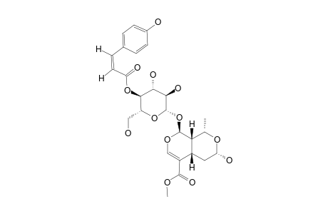 4'-CIS-PARA-COUMAROYLMORRONISIDE;[7-ALPHA-OH]