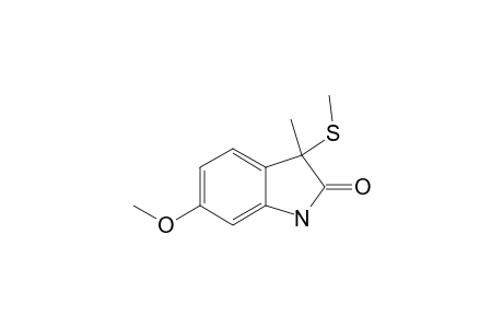 6-METHOXY-3-METHYL-3-METHYLTHIOOXINDOL