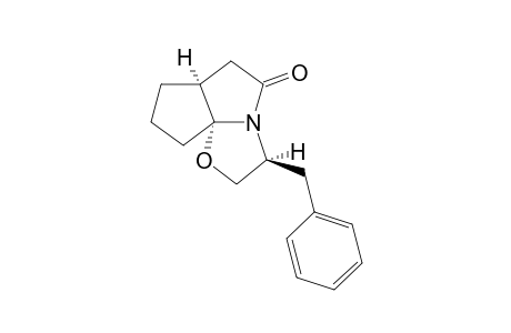 (4S,8R,11S)-(+)-11-Benzyl-9-oxa-1-azatricyclo[6.3.0.0(4,8)]undecan-2-one