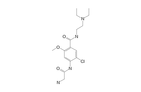 2-amio-6'-chloro-4'-{[2-(diethylamino)ethyl]carbamoyl}-m-acetanisidide