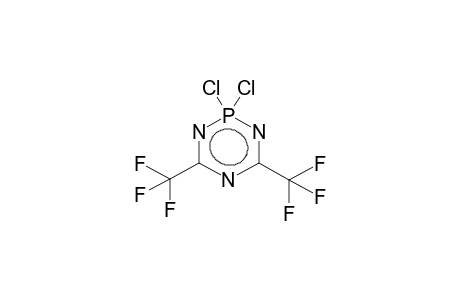 2,2-DICHLORO-4,6-BIS(TRIFLUOROMETHYL)-1,3,5,2-TRIAZAPHOSPHORINE