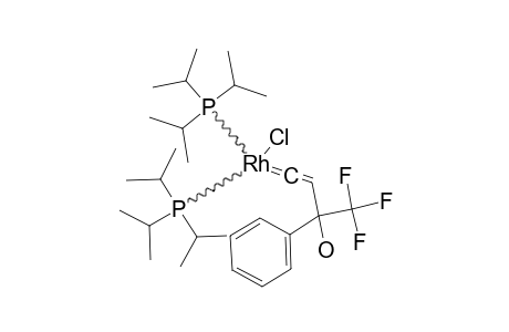 TRANS-[RHCL(=C=CHC(PH)(CF3)OH)(P-(ISO-PROPYL)3)2]