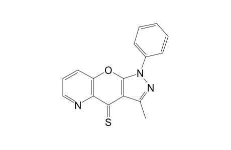 3-METHYL-1-PHENYL-PYRAZOLO-[4',3':5,6]-PYRANO-[3,2-B]-PYRIDINE-4(1H)-THIONE