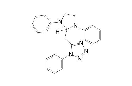 5-[(1,3-diphenyl-2-imidazolidinyl)methyl]-1-phenyl-1H-tetrazole