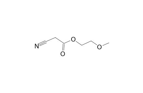 cyanoacetic acid, 2-methoxyethyl ester