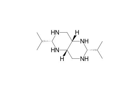 rel-(2R,4aS,6R,8aS)-2,6-diisopropyl-1,3,5,7-tetraazadecalin