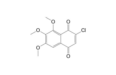 3-CHLORO-5,6,7-TRIMETHOXY-1,4-NAPHTHOQUINONE