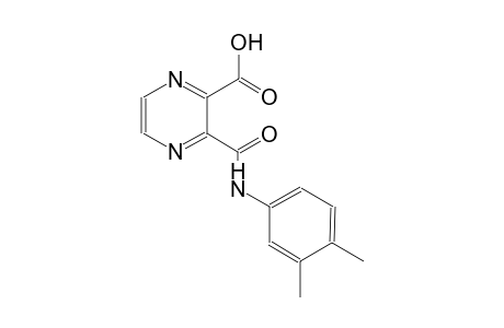 2-pyrazinecarboxylic acid, 3-[[(3,4-dimethylphenyl)amino]carbonyl]-