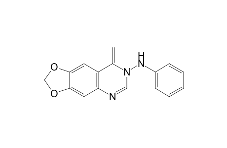 1,3-Dioxolo[4,5-g]quinazolin-7(8H)-amine, 8-methylene-N-phenyl-