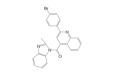 2-(4-bromophenyl)-4-[(2-methyl-1H-benzimidazol-1-yl)carbonyl]quinoline