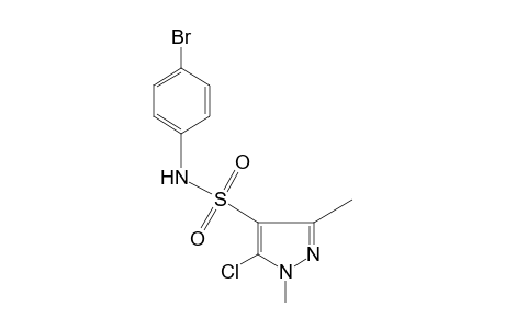 4'-bromo-5-chloro-1,3-dimethylpyrazole-4-sulfonanilide