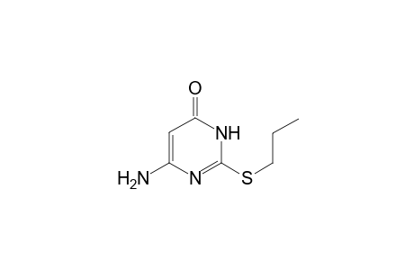 6-amino-2-(propylthio)-4(3H)-pyrimidinone