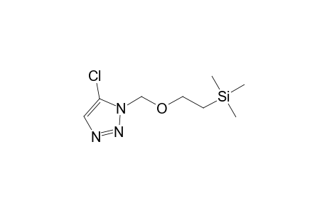 2-[(5-chloranyl-1,2,3-triazol-1-yl)methoxy]ethyl-trimethyl-silane