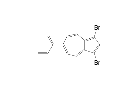 1,3-Dibromo-6-(1'-methylene-2'-propenyl)-azulene