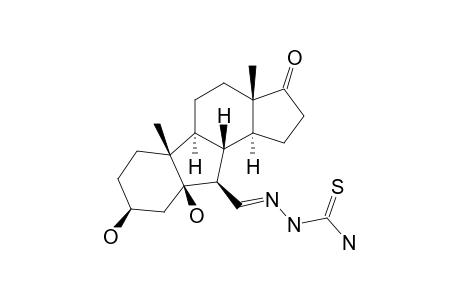 3-BETA,5-BETA-DIHYDROXYL-6-BETA-THIOSEMICARBAZONE-B-NOR-ANDROSTANE