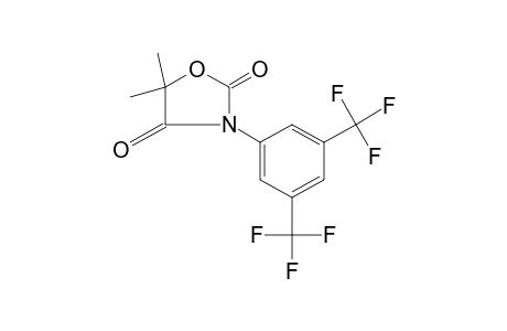 5,5-DIMETHYL-3-(alpha,alpha,alpha,alpha',alpha',alpha'-HEXAFLUORO-3,5-XYLYL)-2,4-OXAZOLIDINEDIONE