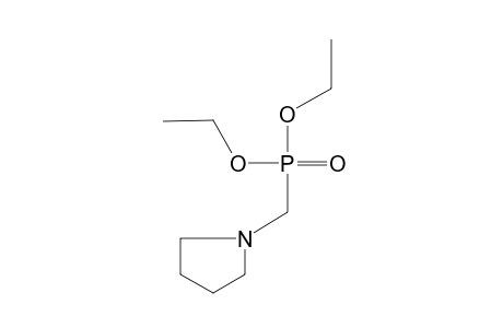 [(1-pyrrolidinyl)methyl]phosphonic acid, diethyl ester