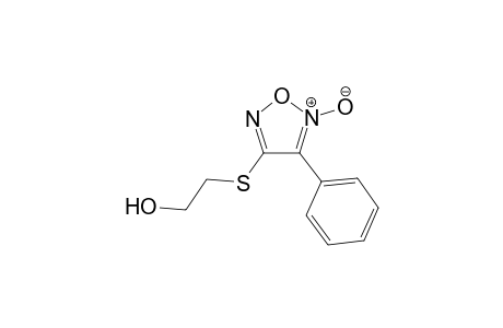 4-(2-Hydroxyethylthio)-3-phenylfuroxan