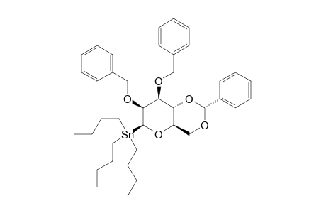 TRIBUTYL-(2,3-DI-O-BENZYL-4,6-O-BENZYLIDENE-ALPHA-D-MANNOPYRANOSYL)-STANNANE