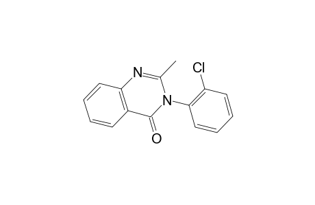 3-(o-CHLOROPHENYL)-2-METHYL-4(3H)-QUINAZOLINONE