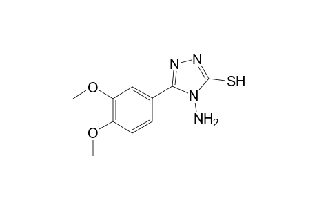 4-Amino-5-(3,4-dimethoxyphenyl)-4H-1,2,4-triazole-3-thiol