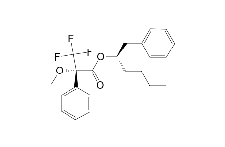 EPI-(R)-1-PHENYLHEX-2-YL-(R)-ALPHA-METHOXY-ALPHA-(TRIFLUOROMETHYL)-PHENYLACETATE