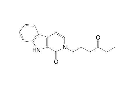 1-(1',2'-Dihydro-2'-carbolin-1'-one-2'-yl)-4-hexanone