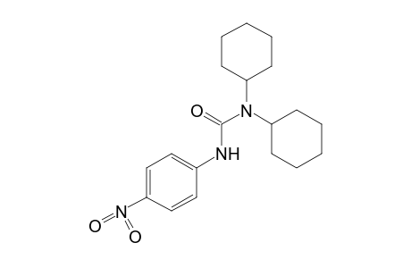 1,1-dicyclohexyl-3-(p-nitrophenyl)urea