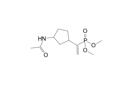 Dimethyl[(3'-acetylamino-1'-( cyclopentyl)ethenyl]phosphonate