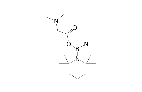 (TERT.-BUTYLAMINO)-(N,N-DIMETHYL-GLYCINOXY)-(2,2,6,6-TETRAMETHYLPIPERIDINO)-BORANE