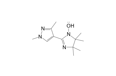 4,4,5,5-Tetramethyl-2-(1,3-dimethyl-1H-pyrazole-4-yl)-4,5-dihydro-1H-imidazole-1-oxyl