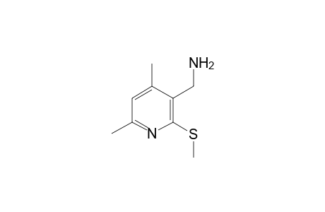 (4,6-dimethyl-2-methylsulfanyl-3-pyridyl)methanamine