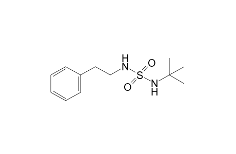 N-tert-butyl-N'-phenethylsulfamide