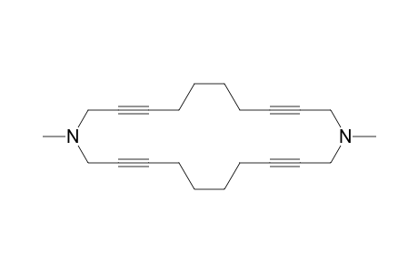 1,12-dimethyl-1,12-diazacyclodocosa-3,9,14,20-tetrayne