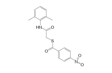 2-mercapto-2',6'-acetoxylidide, p-nitrobenzoate