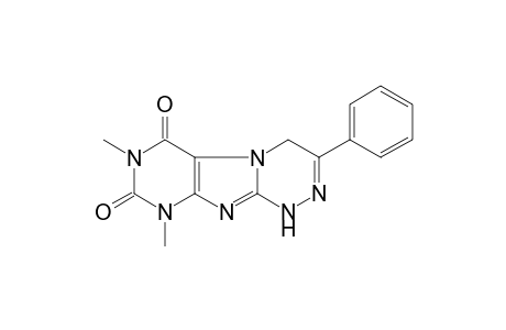 7,9-Dimethyl-3-phenyl-1,4-dihydro[1,2,4]triazino[3,4-f]purine-6,8(7H,9H)-dione