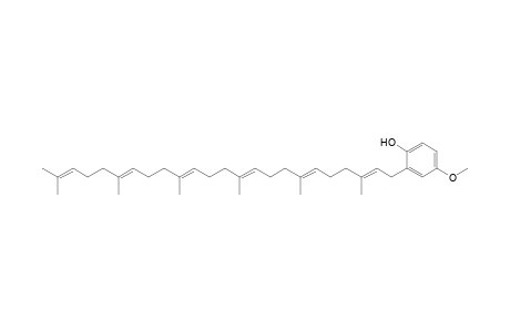 2-[3',7',11',15,19',23'-Hexamethyltetracosa-2',6',10',14',18',22'-hexaenyl]-4-methoxyphenol