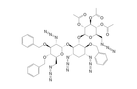 5-O-(6''-AZIDO-2'',3'',4''-TRI-O-ACETYL-6''-DEOXY-BETA-D-GLUCOPYRANOSYL)-1,3,2',6'-TETRAAZIDO-6,3',4'-TRI-O-BENZYL-NEAMINE