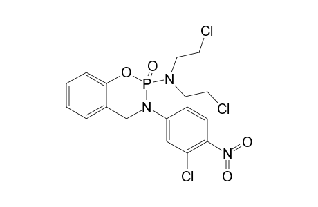 BIS-(2-CHLOROETHYL)-[3-(3'-CHLORO-4'-NITROPHENYL)-2-OXO-3,4-DIHYDRO-2H-2-LAMBDA(5)-BENZO-[E]-[1,3,2]-BENZOXAZAPHOSPHININ-2-YL]-AMINE