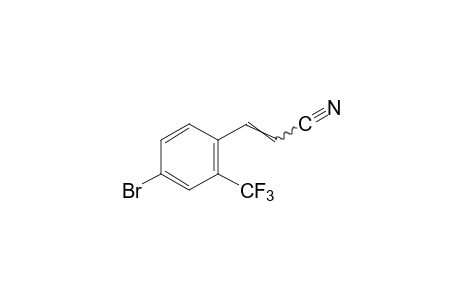 4-bromo-2-(trifluoromethyl)cinnamonitrile