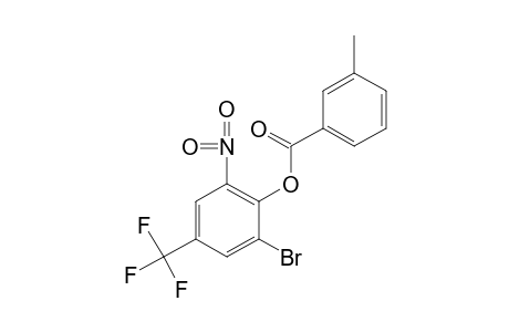 2-BROMO-6-NITRO-alpha,alpha,alpha-TRIFLUORO-p-CRESOL, m-TOLUATE