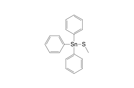 (methylthio)triphenylstannane