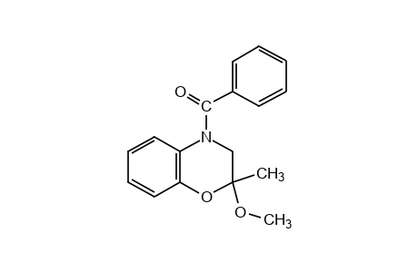 4-benzoyl-2,3-dihydro-2-methoxy-2-methyl-4H-1,4-benzoxazine