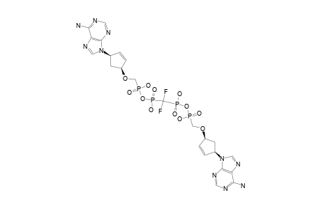 P,P'-BIS-[[4-(ADENINE-9-YL)-CYCLOPENT-2-ENYL]-OXYMETHYLPHOSPHONYL]-DIFLUORODIPHOSPHONATE