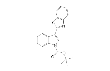 1-(t-Butoxycarbonyl0-3-(benzothiazol-2'-yl)indole