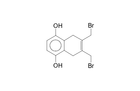 1,4-Naphthalenediol, 6,7-di(bromomethyl)-5,8-dihydro